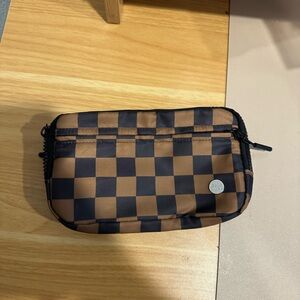Brown Checkered wallet